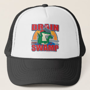Drain-The-Swamp Trucker Hat