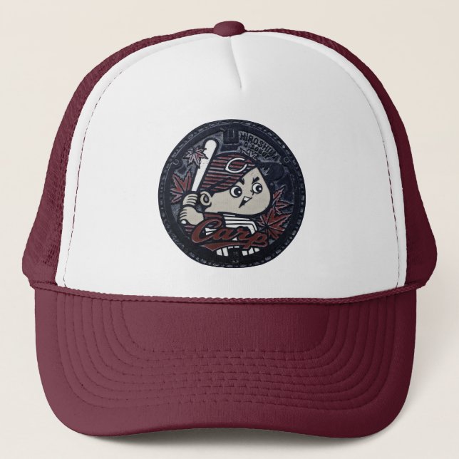 drainspotting 04 trucker hat (Front)