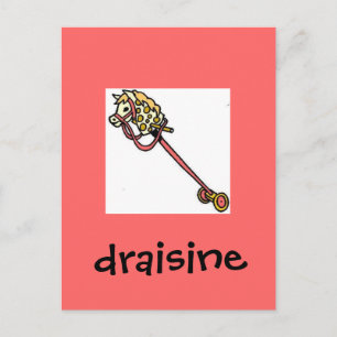 Draisine Postcard