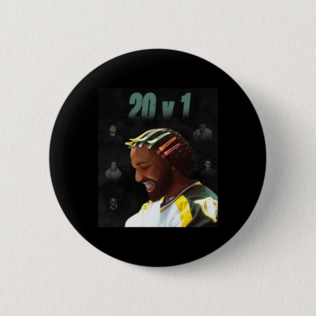Drake 20 V 1 Sticker  6 Cm Round Badge (Front)