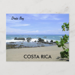 Drake bay, Osa Peninsula, Costa Rica Postcard