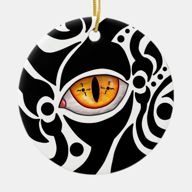 Drakkharhys Ceramic Tree Decoration (Front)