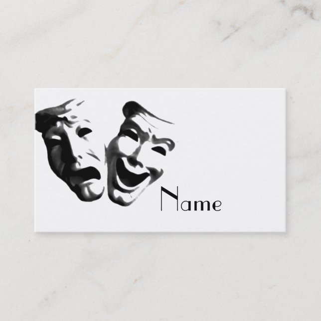 Drama / Actor's Business Card (Front)