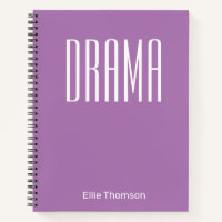 Drama Class Purple Personalised School Club