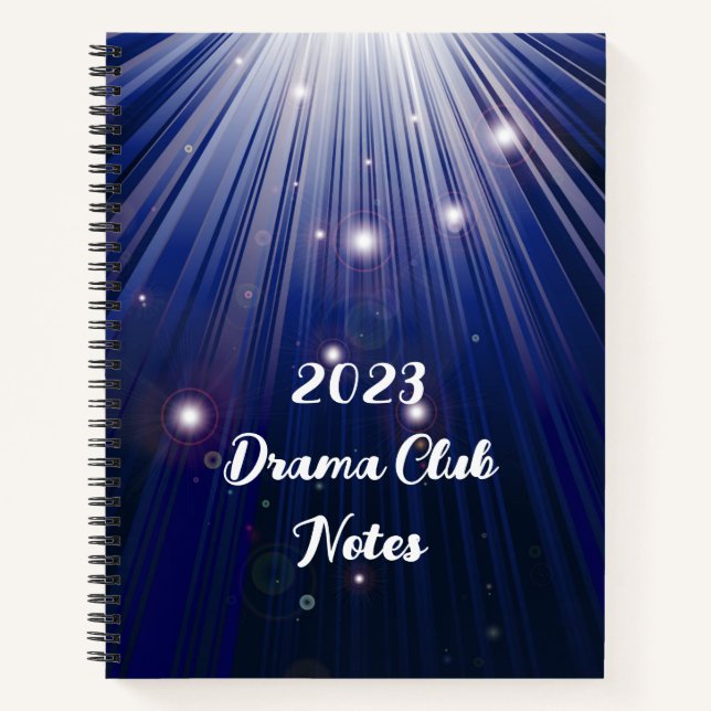 Drama Club Theatre Notebook (Front)