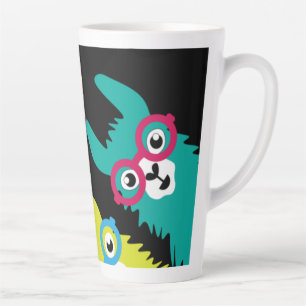 Drama Llama Colourful Camelid  Latte Mug