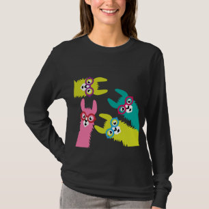 Drama Llama Colourful Camelid T-Shirt