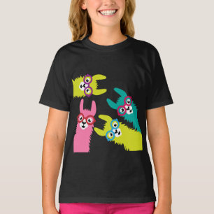 Drama Llama Colourful Camelid T-Shirt
