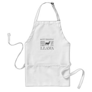 Drama Llama Got Drama Feed My Llama Standard Apron