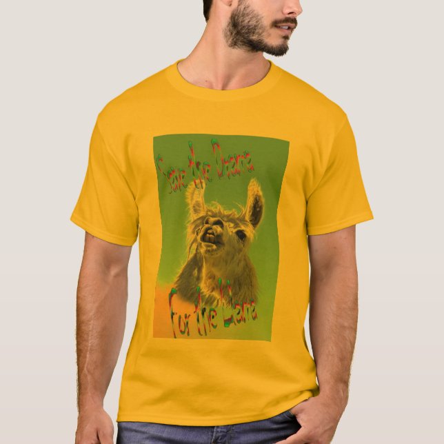 Drama Llama T-shirt (Front)