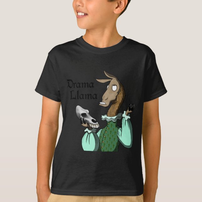 Drama Llama T-Shirt (Front)