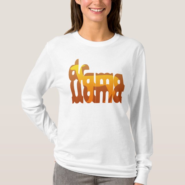 Drama llama T-Shirt (Front)