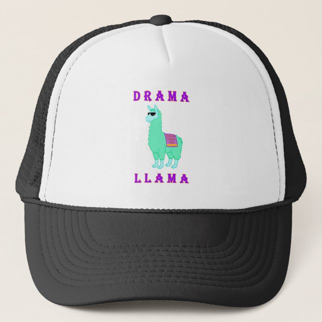Drama Llama - Troupe 7056 Trucker Hat (Front)