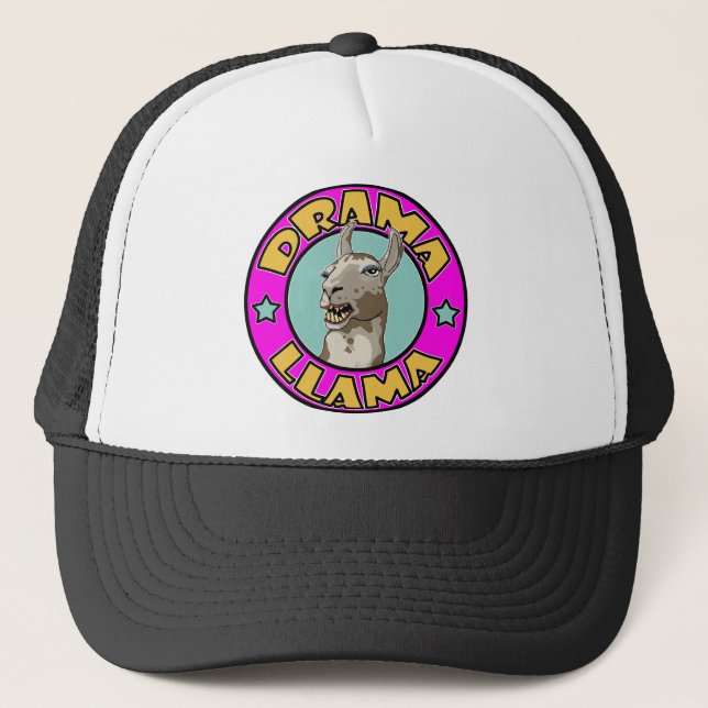 Drama Llama, Trucker Hat (Front)