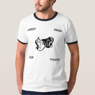 drama masks, DRAMA, COMEDY, THEATRE, FILM T-Shirt