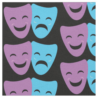 Drama Masks Fabric