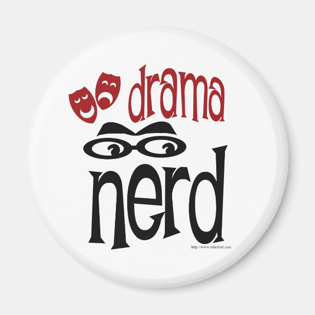 Drama Nerd Magnet (Front)