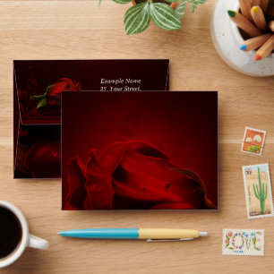 Drama of Love, the gothic Rose of Memory. Envelope