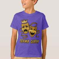 Drama Queen Comedy And Tragedy Gold Theatre Mask