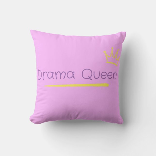 Drama Queen Cushion (Front)