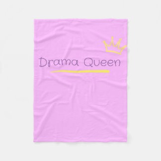 Drama Queen Fleece Blanket