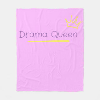 Drama Queen Fleece Blanket