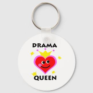 drama queen key ring