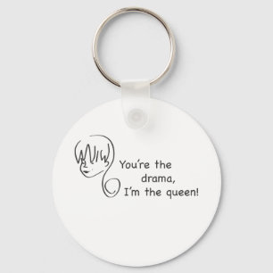 Drama Queen Keychain