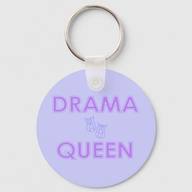 Drama Queen Keychain (Front)