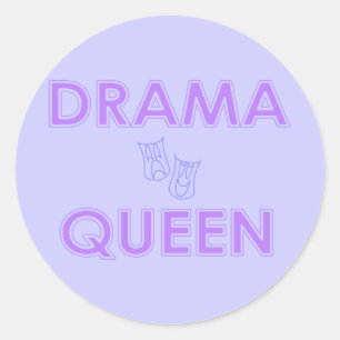 Drama Queen Stickers