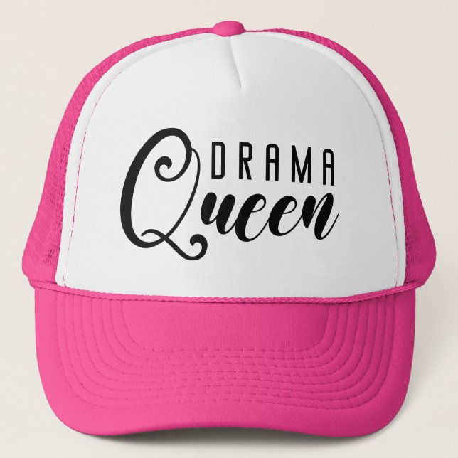 Drama Queen Trucker Hat (Front)