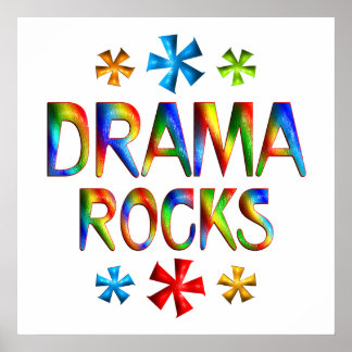 DRAMA ROCKS POSTER