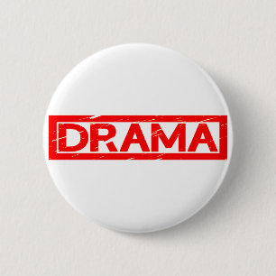 Drama Stamp 6 Cm Round Badge