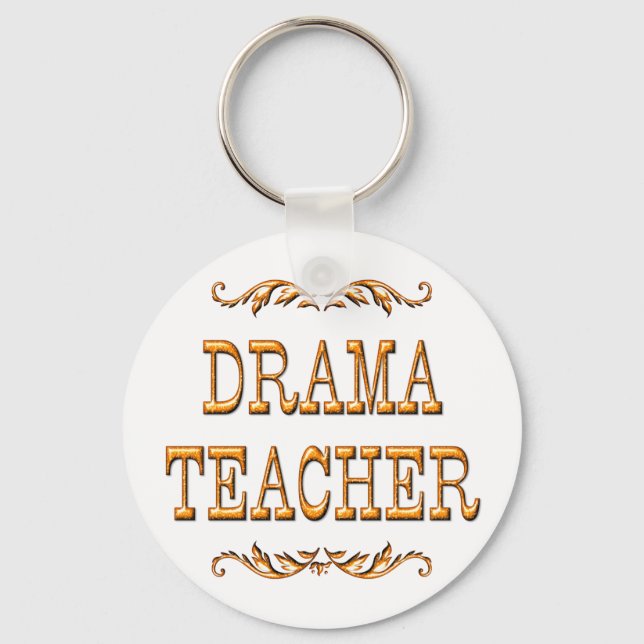 Drama Teacher Key Ring (Front)