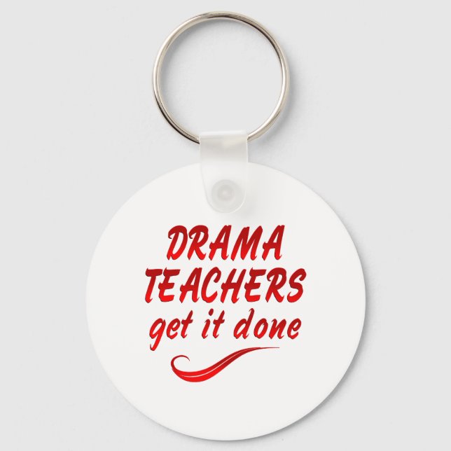 Drama Teachers Key Ring (Front)