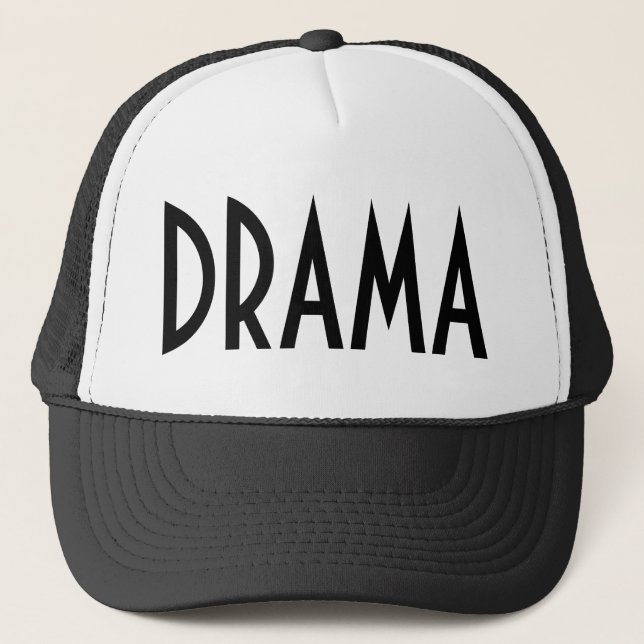 Drama Trucker Hat (Front)
