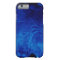Dramatic Abstract Pattern Electric Blue