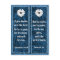 Dramatic Bible Scriptures Bookmark Postcard