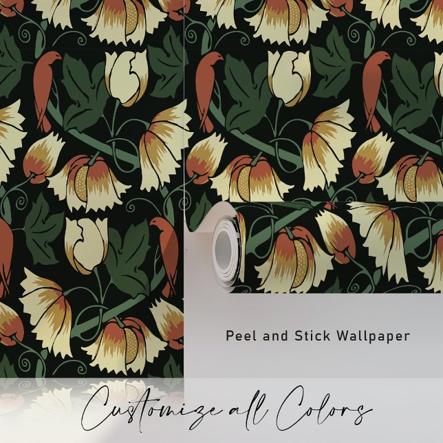 Dramatic Birds & Vines Wallpaper (Creator Uploaded)