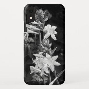 Dramatic Black and White Flowers Case-Mate iPhone Case