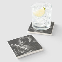 Dramatic Black Horse vs. King – Bold Chess Artwork