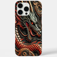 Dramatic Bold Red Dragon