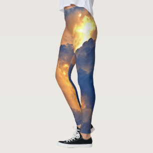 Dramatic Cloud Formation Leggings