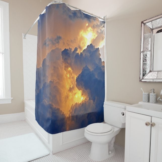 Dramatic Cloud Formation Shower Curtain (In Situ)