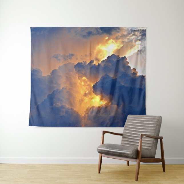 Dramatic Cloud Formation Tapestry (In Situ (Horizontal))