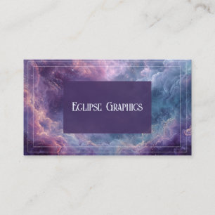 Dramatic Cosmic Clouds Nebula Business Card