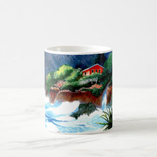 Dramatic Island Paradise Coffee Mug