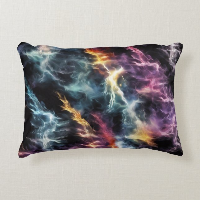 Dramatic Lightning  Decorative Cushion (Front)