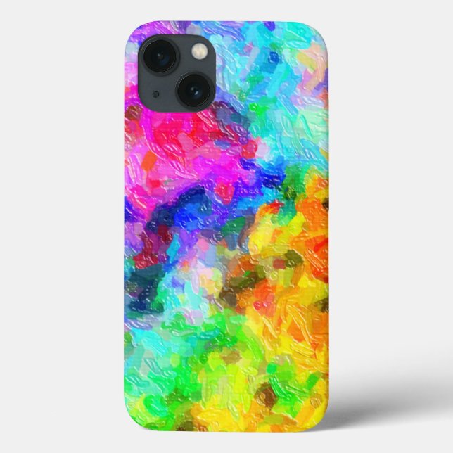 Dramatic Paint Colours Case-Mate iPhone Case (Back)