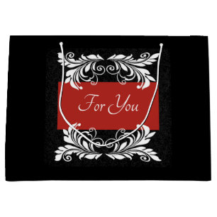 Dramatic Personalised Large Gift Bag